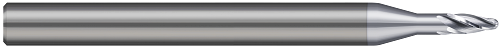 4 FL - 0.1250" (1/8) Cutter DIA x 0.2753" LOC - TiB2 Coated Â– HARVEY TOOL Â– SKU HARTO1-699708-C8