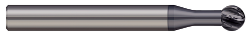 0.2500" (1/4) Cutter DIA x 1.1250" (1-1/8) Neck Length x 270Ã‚Â° Wrap Angle - 6 FL - AlTiN Nano Coated Â– HARVEY TOOL Â– SKU HARTO1-725716-C6