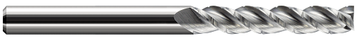 3 FL - 0.2500" (1/4) Cutter DIA x 1.2500" (1-1/4) LOC, 696016 Â– HARVEY TOOL Â– SKU HARTO1-696016