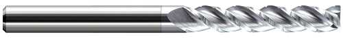 3 FL - 0.1875" (3/16) Cutter DIA x 0.0050" Radius x 1.0000" (1) LOC - TiB2 Coated  HARVEY TOOL  SKU HARTO1-695612-C8