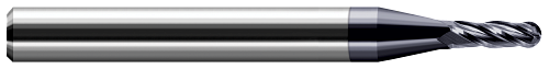 2 FL - 2.500 mm Cutter DIA x 7.500 mm LOC - AlTiN Coated, 739651-C3 Â– HARVEY TOOL Â– SKU HARTO1-739651-C3