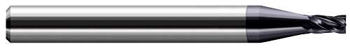 4 FL - 7.000 mm Cutter DIA x 10.000 mm LOC - AlTiN Coated, 740768-C3 Â– HARVEY TOOL Â– SKU HARTO1-740768-C3