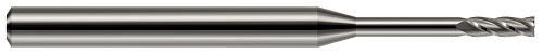 4 FL - 0.0620" (1/16) Cutter DIA x 0.1860" LOC x 0.5620" (9/16) Reach Â– HARVEY TOOL Â– SKU HARTO1-758162