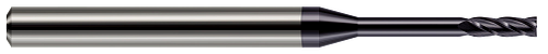 4 FL - 0.0620" (1/16) Cutter DIA x 0.1860" LOC x 0.5620" (9/16) Reach - AlTiN Coated  HARVEY TOOL  SKU HARTO1-758162-C3