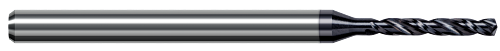 1.778 mm Drill DIA x 14.000 mm Flute Length - 2 FL - AlTiN Nano Coated Â– HARVEY TOOL Â– SKU HARTO1-CZS0700-C6