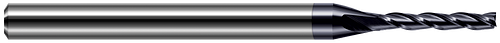 4 FL - 0.0280" (.7 mm) Cutter DIA x 0.1400" (9/64) LOC - AlTiN Coated  HARVEY TOOL  SKU HARTO1-834128-C3