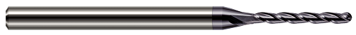 4 FL - 0.0120" (.3 mm) Cutter DIA x 0.0960" LOC - AlTiN Coated Â– HARVEY TOOL Â– SKU HARTO1-845512-C3