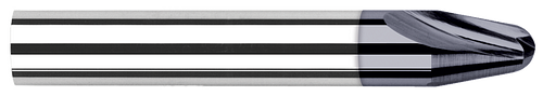 0.0150" (1/64) Radius x 0.1190" LOC x 45Ã‚Â° per side - 2 FL - AlTiN Nano Coated Â– HARVEY TOOL Â– SKU HARTO1-856500-C6