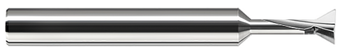 0.3750" (3/8) Cutter DIA x 0.0050" Radius x 0.2500" (1/4) Neck Length x 90Ã‚Â° included - 3 FL Â– HARVEY TOOL Â– SKU HARTO1-885724