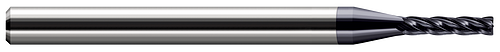 4 FL - 0.1180" (3 mm) Cutter DIA x 0.0200" Radius x 0.6250" (5/8) LOC - AlTiN Coated Â– HARVEY TOOL Â– SKU HARTO1-885905-C3