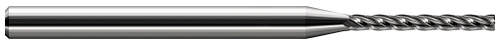 4 FL - 0.1180" (3 mm) Cutter DIA x 0.0200" Radius x 0.9500" LOC  HARVEY TOOL  SKU HARTO1-889105