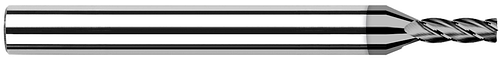 4 FL - 0.2500" (1/4) Cutter DIA x 0.0150" (1/64) Radius x 0.7500" (3/4) LOC - CVD Diamond 9Âµm  HARVEY TOOL  SKU HARTO1-938616