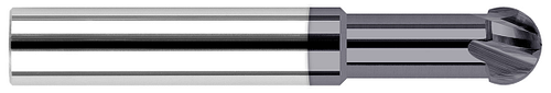 0.1875" (3/16) Cutter DIA x 1.5000" (1-1/2) Neck Length x 220Ã‚Â° Wrap Angle - 4 FL - AlTiN Coated Â– HARVEY TOOL Â– SKU HARTO1-971612-C3