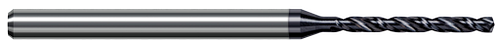 1.701 mm Drill DIA x 20.000 mm Flute Length - 2 FL - AlTiN Nano Coated  HARVEY TOOL  SKU HARTO1-DXT0669-C6