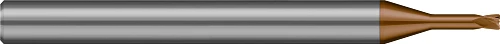 4 FL - 0.1875" (3/16) Cutter DIA x 0.0050" Radius x 0.1500" LOC x 1.0000" (1) Reach - Ti Hard Nano Coated, 674912-C12