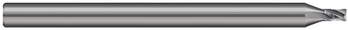 4 FL - 0.1875" (3/16) Cutter DIA x 0.0100" Radius x 0.6250" (5/8) LOC, 676010
