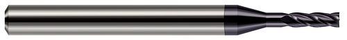 3 FL - 0.1250" (1/8) Cutter DIA x 0.3750" (3/8) LOC x 0.6250" (5/8) Reach - AlTiN Coated, 678108-C3