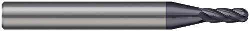 5 FL - 0.0550" (1.4 mm) Cutter DIA x 0.1650" LOC  - AlTiN Coated, 715055-C3