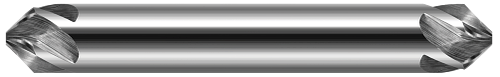0.3750" (3/8) Shank DIA x 45° per side  DE- 5 Helical FL, 676924