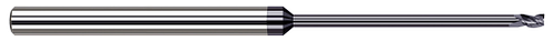 4 FL - 0.1250" (1/8) Cutter DIA x 0.1870" (3/16) LOC x 2.2500" (2-1/4) Reach - AlTiN Coated, 691108-C3