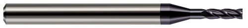 4 FL - 2.000 mm Cutter DIA x 6.000 mm LOC x 10.000 mm Reach - AlTiN Coated, 677745-C3