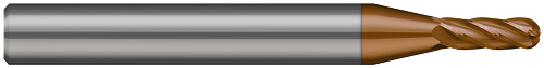 5 FL - 0.1875" (3/16) Cutter DIA x 0.6250" (5/8) LOC  - Ti-Nano Coated, 715112-C10