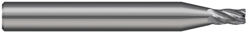 5 FL - 0.0700" Cutter DIA x 0.0050" Radius x 0.1050" LOC, 720070