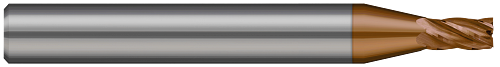 5 FL - 0.0850" Cutter DIA x 0.1280" LOC  - Ti-Nano Coated, 739485-C10