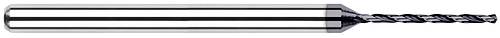 0.0260" Drill DIA x 0.1800" Flute Length - 2 FL - AlTiN Coated, 810225-C3