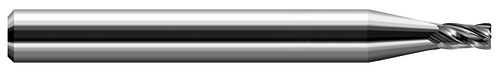 4 FL - 0.1180" (3 mm) Cutter DIA x 0.0120" Radius x 0.1770" LOC, 904805