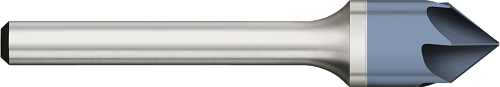 0.1250" (1/8) Shank DIA x 90° Included Angle - 6 FL - AlTiN Coated, CS37808