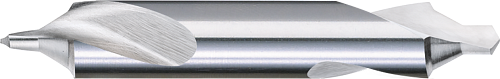 #18 - 0.2500" (1/4) Drill DIA x 60° Included - DE - 2 FL - Uncoated, CS40058