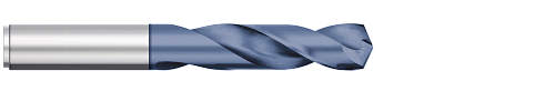 8.500 mm Drill DIA x 37.000 mm Flute Length - 2 FL - AlTiN Coated, CD60446