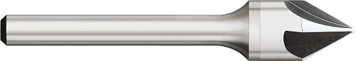 0.2500" (1/4) DIA x 90 included Replaceable Carbide  - 4 FL - Uncoated, CS36425