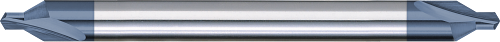 #2 x 5 - 0.0781" (5/64) Drill DIA x 60° Included - DE - 2 FL - AlTiN Coated, CS61971