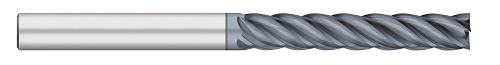 5 FL - 0.1250" (1/8) Cutter DIA x 0.7500" (3/4) LOC  - ALCRO-Max Coated, TC25941