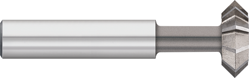 1.3750" (1-3/8) Cutter DIA x 0.5000" (1/2) Width - 90° Included Angle - 14 FL - Uncoated, KS91618