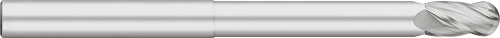 4 FL - 0.2500" (1/4) Cutter DIA x 0.7500" (3/4) LOC x 2.0000" (2) Reach - Uncoated, TC69710