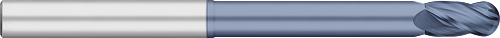 4 FL - 0.1875" (3/16) Cutter DIA x 0.6250" (5/8) LOC x 1.5000" (1-1/2) Reach - AlTiN Coated, TC69806