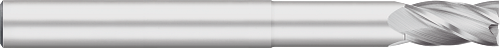 4 FL - 0.1875" (3/16) Cutter DIA x 0.6250" (5/8) LOC x 1.0000" (1) Reach - Uncoated, TC69004