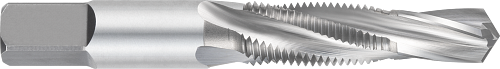 3/8-18 Size x 0.5620" (9/16) Drill DIA x 0.9375" (15/16) Drill Length x 1.0625" (1-1/16) Thread Length x 0.7000" Shank DIA, High Speed Steel  - 4 FL - Uncoated, TT70902