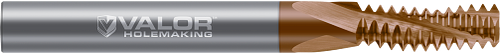 8-32 - 0.1150" Cutter DIA x 0.2500" (1/4) LOC - 3 FL - Val-Max X Coated, V297349-X