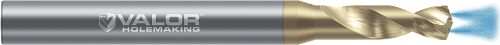 4.572 mm (0.1800") Drill DIA x 13.72 mm (0.540") Max Drill Depth - 2 FL - Val-Max V Coated, V456860-V
