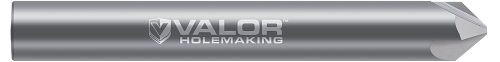 0.3750" (3/8) Shank DIA x 60° per side - 3 Straight FL, V086024