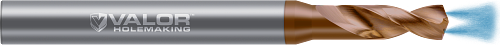 4.305 mm (0.1694") Drill DIA x 12.92 mm (0.508") Max Drill Depth - 2 FL - Val-Max X Coated, V492855-X