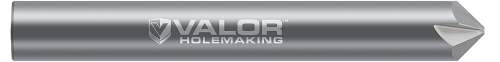 0.5000" (1/2) Shank DIA x 30° per side - 4 Straight FL, V317802