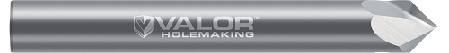 0.2500" (1/4) Shank DIA x 60° per side - 2 Helical FL, V190535