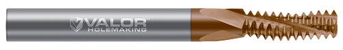 M4.5-0.75 - 0.1200" Cutter DIA x 0.2500" (1/4) LOC - 3 FL - Val-Max X Coated, V751646-X