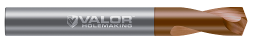 0.1875" (3/16) Drill DIA x 0.580" Flute Length- 140° - 2 FL - Val-Max X Coated, V682811-X