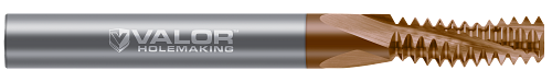 7/16-14 - 0.3050" Cutter DIA x 0.7500" (3/4) LOC - 4 FL - Val-Max X Coated, V801115-X